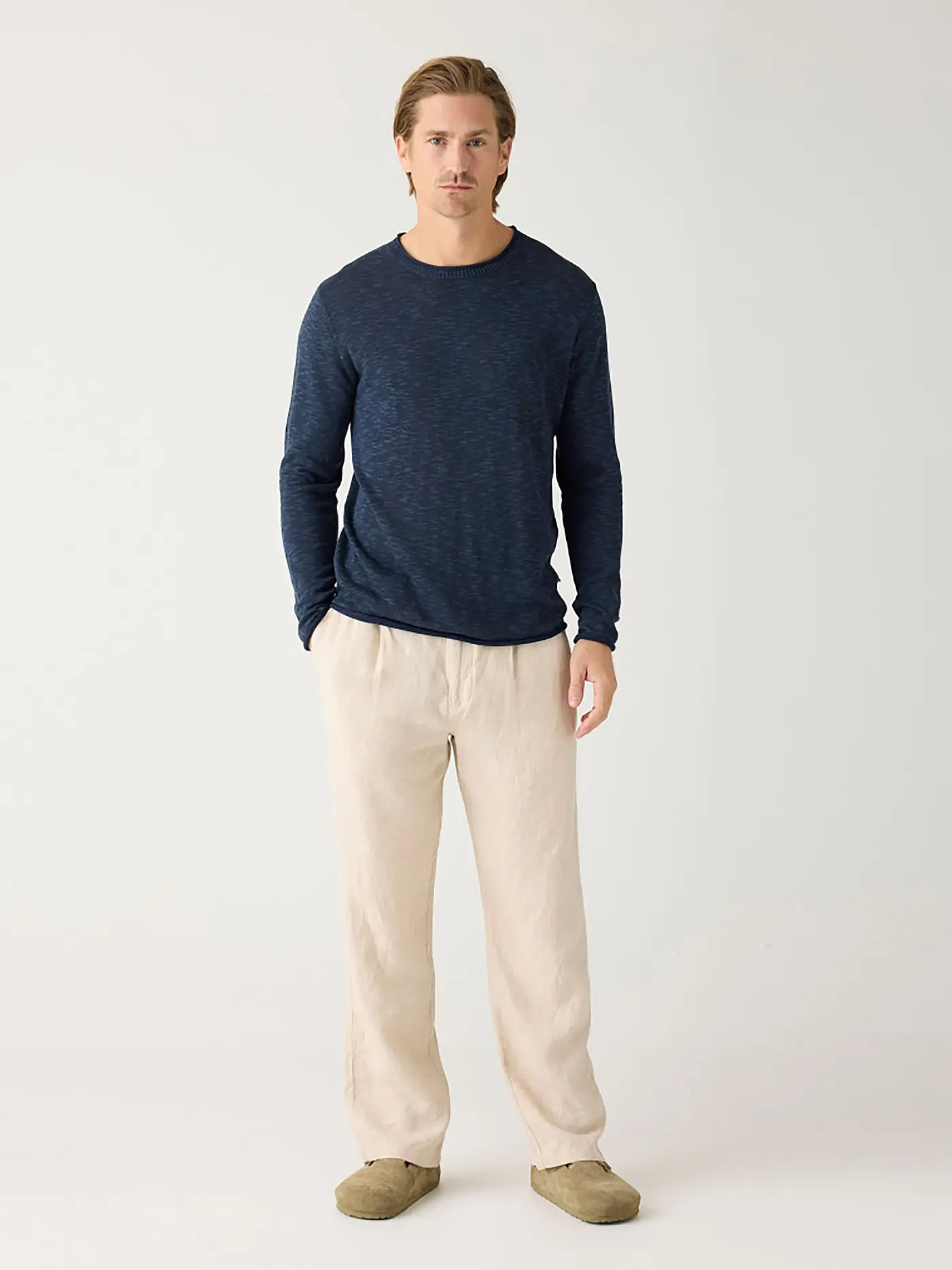 KNOWLEDGE COTTON APPAREL | Leinenhose | beige